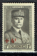 Effigie Du Maréchal Pétain Surchargée - Neufs