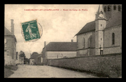 51 - VASSIMONT-ET-CHAPELAINE - ROUTE DU CAMP DE MAILLY - Autres & Non Classés