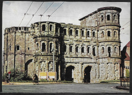 Germany.   Porta Nigra. Trier On The Moselle. Illustrated View Posted Postcard - Trier