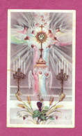 Holy Card, Santino- Orazione Sacramento Della Comunione- Ed. Enrico Bertarelli N° 2-618 - 106x 62mm - Images Religieuses