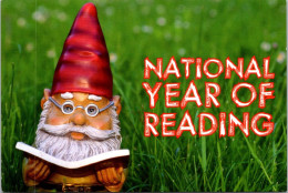 7-5-2024 (4 Z 25) Australia - National Year Of Reading (knome / Nain De Jardin Lisant) - Humour