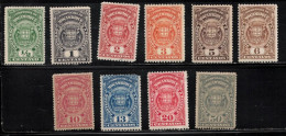 MOZAMBIQUE COMPANY Scott # J31-40 MH - Postage Due Set - Mozambique