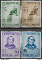 1942 Italia Gioacchino Rossini 4v. Bc MNH Sassone N. 466/69 - Otros & Sin Clasificación