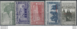 1926 Somalia San Francesco 5v. MNH Sassone N. 81/85 - Sonstige & Ohne Zuordnung