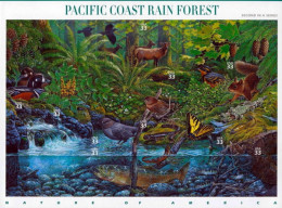 2000 Pacific Coast Rain Forest, 10 Stamps, Mint Never Hinged - Nuovi