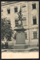 AK Fürth / B., Blick Zum Kriegerdenkmal  - Fuerth