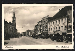 AK Neuötting, Oberer Stadtplatz  - Neuötting