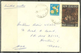 1960 - 2d Christmas Stamp To Houston Texas USA - Cartas & Documentos