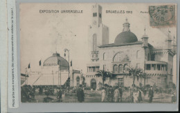 EXPOSITION  UNIVERSELLE BRUXELLES 1910   Pavillon De Monaco (2024 Avril 357)  - Exposiciones Universales