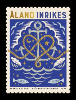 Aland 2024 Mih. 551 Maritime Education In Aland. Anchor. Fishes. Birds MNH ** - Aland