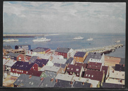 Germany.   The Rebuilt Island-Village Of Heligoland. Illustrated View Posted Postcard - Helgoland