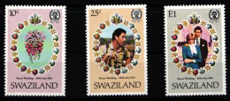 Swaziland 375-377 Postfrisch #JY664 - Swaziland (1968-...)