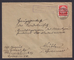 Heinersbrück Nord über Cottbus Brandenburg Deutsches Reich Brief Landpoststempel - Lettres & Documents