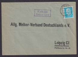 Kahsel über Cottbus Brandenburg Deutsches Reich Brief Landpoststempel N. - Lettres & Documents