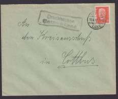 Drachhausen über Cottbus Land Brandenburg Deutsches Reich Brief Landpoststempel - Lettres & Documents