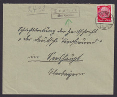 Tranitz über Cottbus Brandenburg Deutsches Reich Brief Landpoststempel - Lettres & Documents