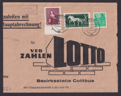 Raggosen über Cottbus Brandenburg DDR Brief Landpoststempel MIF N. Cottbus - Lettres & Documents