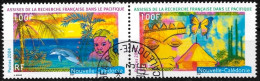 Nouvelle Calédonie 2004 - Yvert Et Tellier Nr. 932/933 Se Tenant - Michel Nr. 1347/1348 Zusammenhängend Obl. - Used Stamps