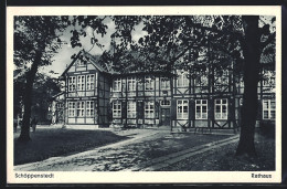 AK Schöppenstedt, Rathaus Im Fachwerkstil  - Other & Unclassified