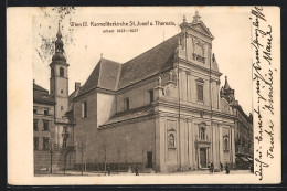 AK Wien, Karmeliterkirche St. Josef U. Theresia, Erbaut 1623-1627  - Autres & Non Classés