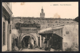 CPA Meknès, Porte Bab-Djenaoua  - Sonstige & Ohne Zuordnung