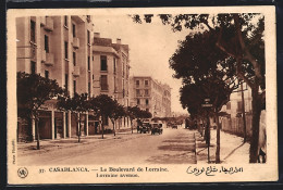 CPA Casablanca, Le Boulevard De Lorraine  - Casablanca