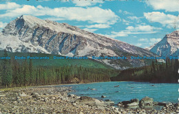 R034236 Athabasca River With Mount Hardisty. Jasper Park. 1970 - Wereld