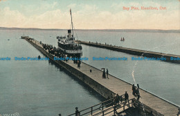 R034305 Bay Pier. Hamilton. Ontario. Valentine - World