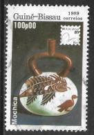 GUINE BISSAU – 1989 Brasiliana'89 Antiquities)a 100P00 Used Stamp - Guinée-Bissau