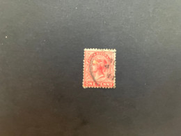 (stamps 7-5-2024) Very Old Australia Stamp - NSW 1 Penny X 1 Stamp - Used Stamps