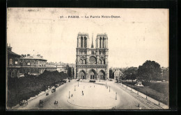 AK Paris, Le Parvis Notre-Dame  - Altri & Non Classificati