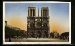 AK Paris, Parvis De Notre-Dame  - Other & Unclassified