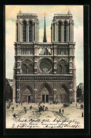 AK Paris, Notre-Dame, Facade  - Sonstige & Ohne Zuordnung