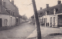 Theillay (41 Loir Et Cher) Rue De L'écu - édit. Mornay Circulée 1914 - Other & Unclassified
