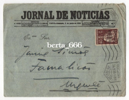 Cover * Jornal De Notícias *  1930 - Covers & Documents