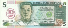 PHILIPPINES - 5 Piso - 1989 - Pick 177.a - Unc. - 40th Anniversary Of Central Bank - Commemorative Issue - Serie RP - Filippine