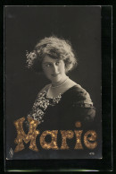 Foto-AK PFB Nr. 675: Marie Mit Perlenkette Und Blumen Im Haar  - Fotografia