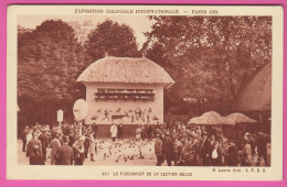 D75 - EXPOSITION COLONIALE INTERNATIONALE - PARIS 1931 - LE PIGEONNIER DE LA SECTION BELGE - Nombreuses Personnes - Ausstellungen