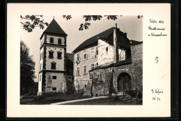 Foto-AK Adalbert Defner: Wels, Alte Stadtmauer M. Wasserturm  - Autres & Non Classés