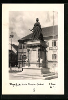 Foto-AK Adalbert Defner: Klagenfurt, Maria Theresien-Denkmal  - Autres & Non Classés