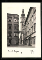 Foto-AK Adalbert Defner: Linz A. D., In Der Domgasse  - Sonstige & Ohne Zuordnung