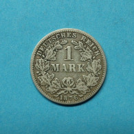 Deutsches Reich 1876 G 1 Mark Kleiner Adler Silber (M4846 - Other & Unclassified