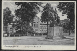 Germany. Ludwigslust - A Central Castle Town Of Mecklenburg-Vorpommern.  Illustrated View Posted Postcard - Ludwigslust