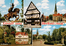 73943824 Herford Wittekind Denkmal Riemenschneider Haus Neuer Markt Am Bergertor - Herford