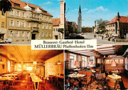 73943797 Pfaffenhofen_Ilm Brauerei Gasthof Hotel Muellerbraeu Kirche Marktplatz - Other & Unclassified