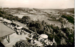 73943637 Langenburg_Wuerttemberg Schlosskaffee Mit Blick Ins Baechlinger Tal - Autres & Non Classés