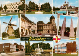 73943596 Rheinberg Post St. Anna-Kapelle Freibad Muehle Fischmarkt Ehrenmal Spar - Rheinsberg