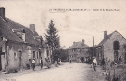 La Chapelle Guillaume (28 Eure Et Loir) Route De Bazoche Gouët - édit. Charon Circulée 1923 - Other & Unclassified