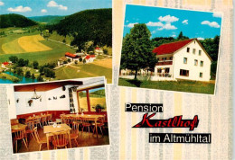 73902175 Essing Fliegeraufnahme Pension Kastlhof Gaststube Essing - Other & Unclassified