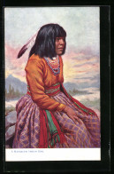 AK A Havasupai Indian Girl - Indianer  - Indiani Dell'America Del Nord